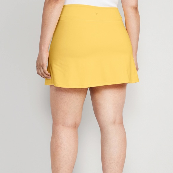 NWT OLD NAVY Extra High-Waisted PowerChill Color: Buttercup  SIZE 3X - Picture 9 of 10